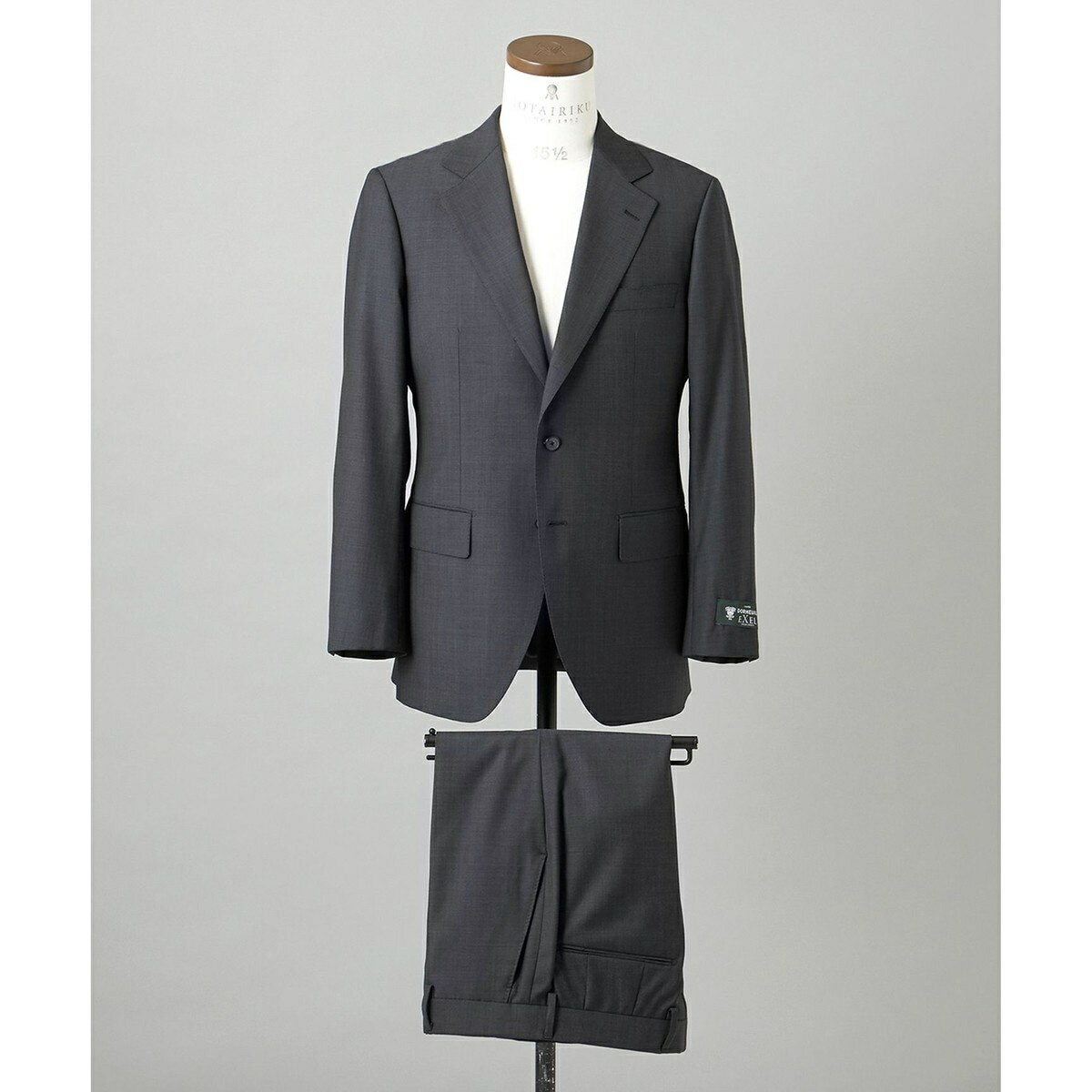 【DORMEUIL】EXEL BLUE スーツ/五大陸(gotairiku)