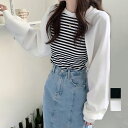 ドッキングトップス カットソー 長袖/ミニミニストア(miniministore)