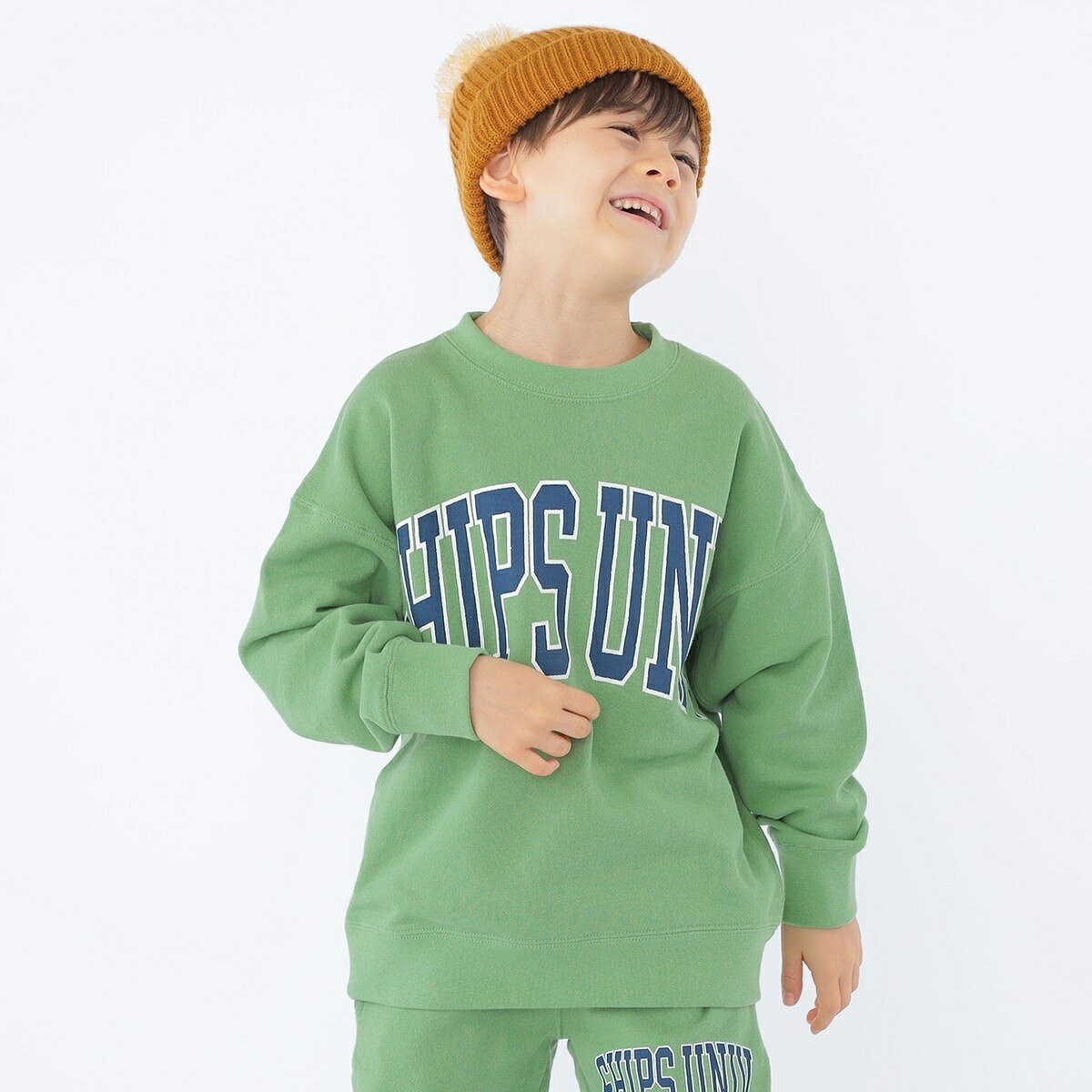 【SHIPS KIDS別注】RUSSELL ATHLETIC:100〜130cm / スウェット／シップス（SHIPS）