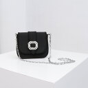 【美人百花 9月号掲載】カシュカシュ ビジューバックルチェーンショルダー/カシュカシュ(cache cache)