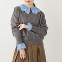SHIPS Colors:〈手洗い可能〉スウェット ライク ニット◇/シップス カラーズ(SHIPS Colors)
