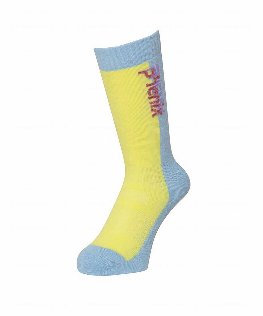 楽天丸井（マルイ）楽天市場店phenix Fancy Color Junior Socks キッズ スキー ソックス／フェニックス（phenix）
