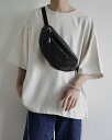 Rename フェイクレザー 刺繍デザイン ウエストバッグ/ボディバッグ/リネーム(Re name)
