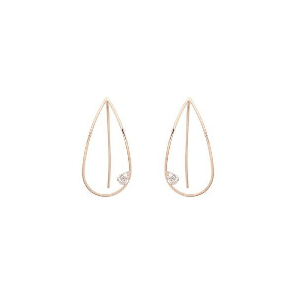 メタルストーン　ピアス／ニューミ