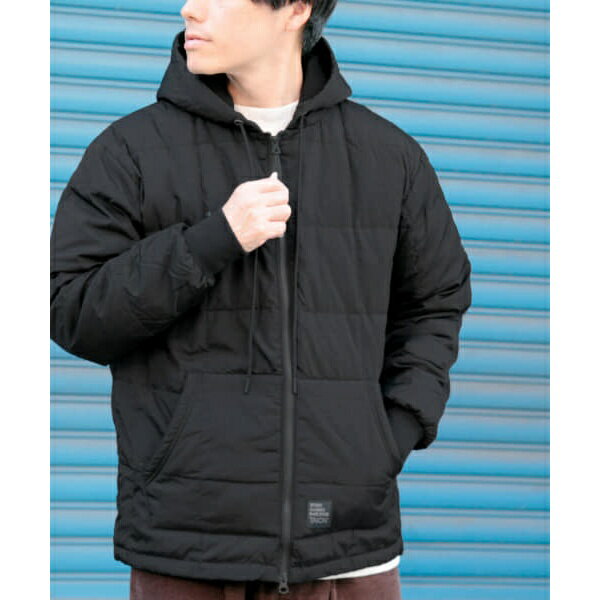 タイオン ダウンジャケット メンズ TAION　SC FRONT ZIP DOWN HOODIE／アイテムズ アーバンリサーチ（ITEMS URBAN RESEARCH）