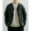 TAION　MILITARY Wzip V-NECK DOWN JACKET／アイテムズ アーバンリサーチ（ITEMS URBAN RESEARCH）