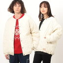 キルティングノーカラーブルゾン/パープル&イエロー(Purple & Yellow)