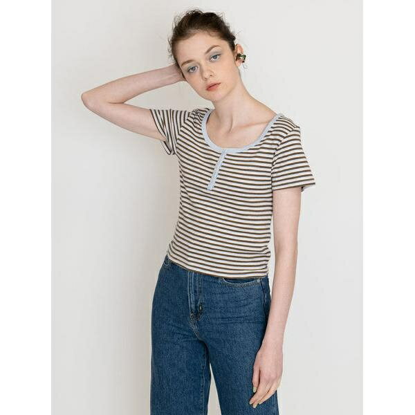 ヘンリーネックTシャツ CROCUS COOL DUSK ／リーバイス（Levi’s）