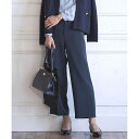 【WEB限定カラーあり・洗える】セラテリーダブルクロス セミワイド パンツ/Jプレス(J.PRESS)(4)