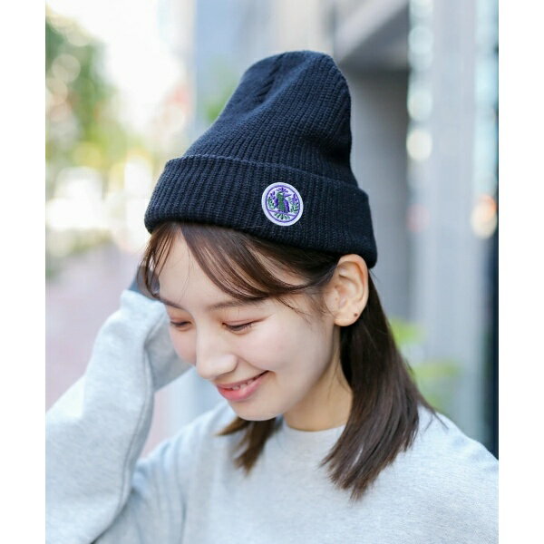 Patchwork watch cap / titicaca