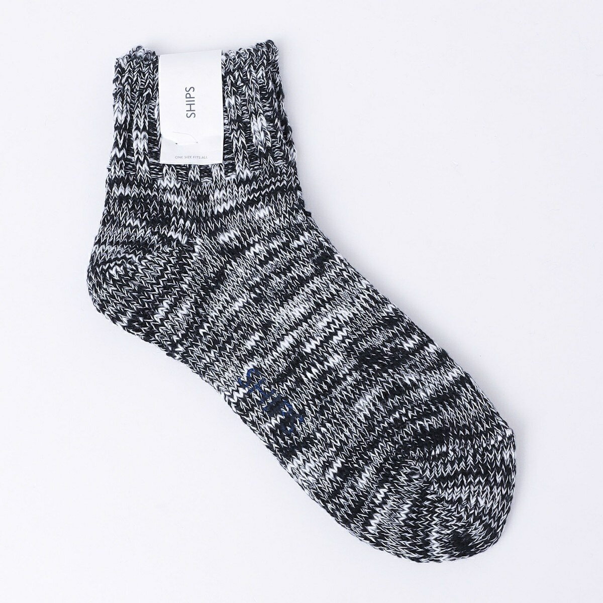 SHIPS: SLAB MIX SOCKS ソックス／シップス（SHIPS）