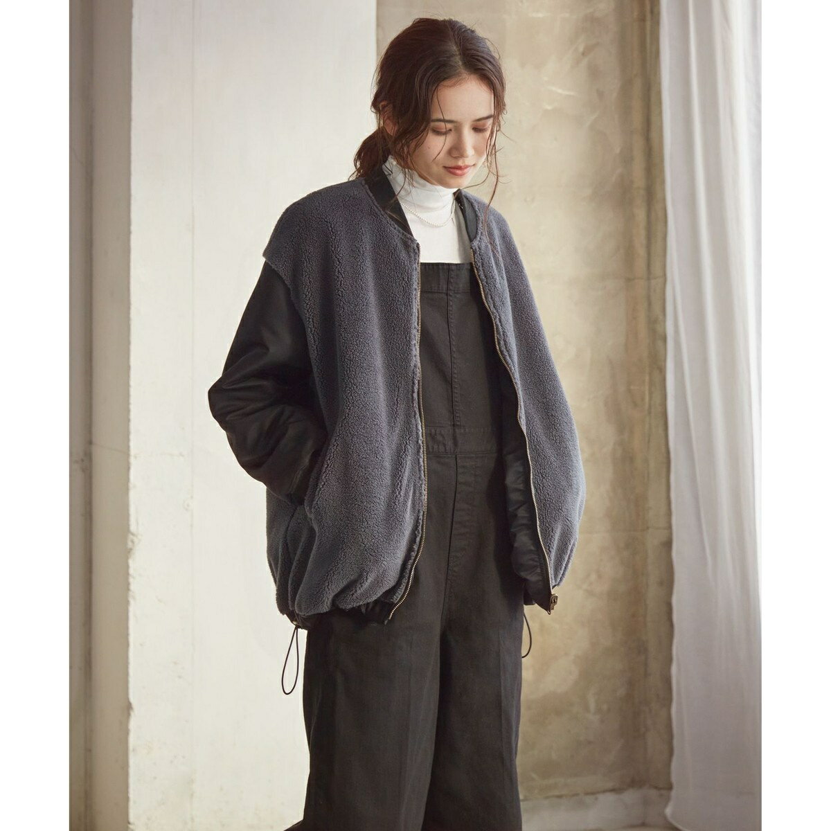 【SLOW/一部店舗限定】SLOW DENIM サロペット／23区（23KU）