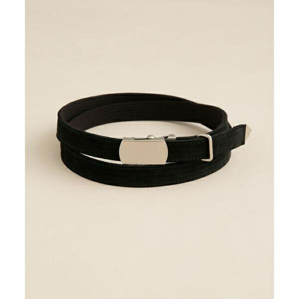 LONG　BELT　COW　SUEDE／ナノユニバース（NANO universe）