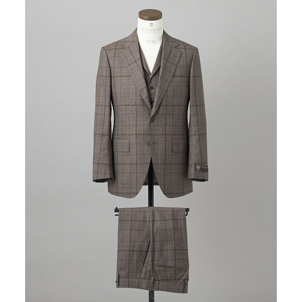 【TALLIA DI DELFINO】17MICRON スリーピーススーツ/五大陸(gotairiku)