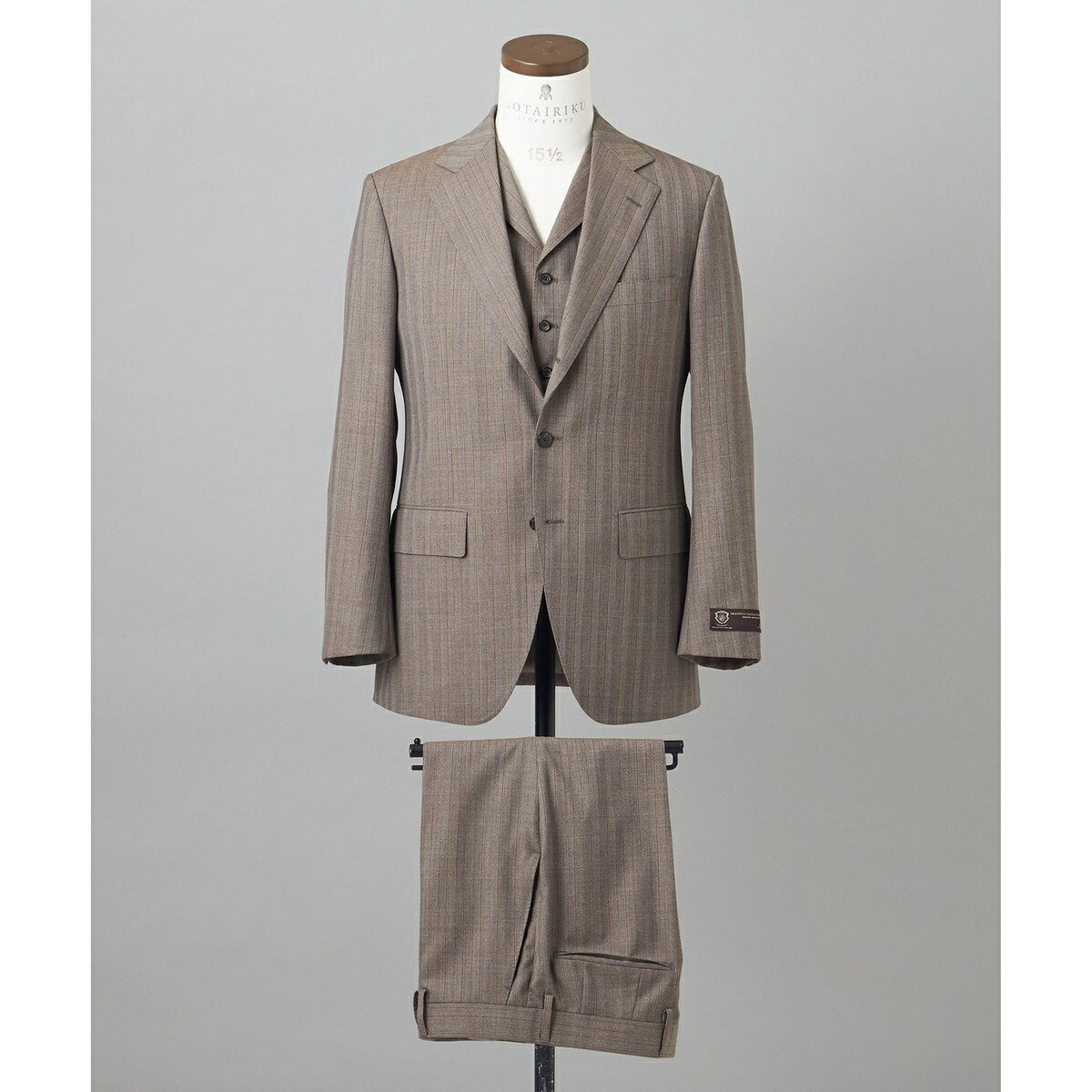 【TALLIA DI DELFINO】17MICRON スリーピーススーツ/五大陸(gotairiku)