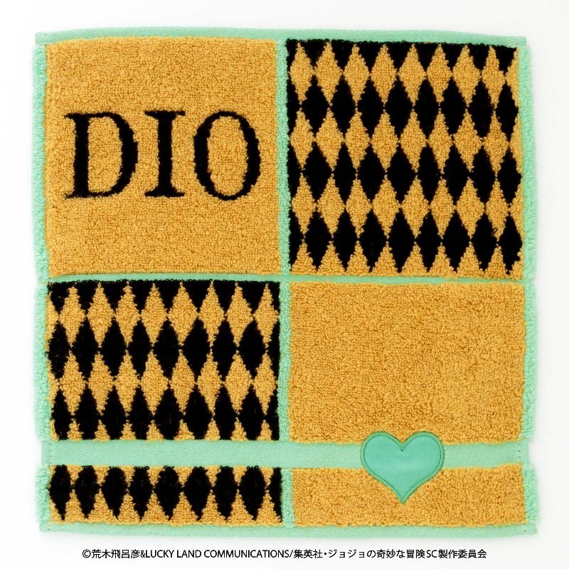 タオルハンカチ　DIO （ジョジョの奇妙な冒険　スターダストクルセイダース）／ブルーミング（BLOOMING）のサムネイル