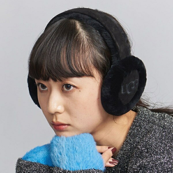 【WEB限定】＜UGG＞シープスキン エンブロイダリー イヤーマフ／ビューティー＆ユース ユナイテッドアローズ（BEAUTY＆YOUTH）