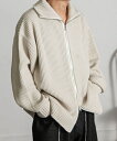 ラーベン畦オーバーサイズドライバーズニット/ニルウェイ(Nilway)