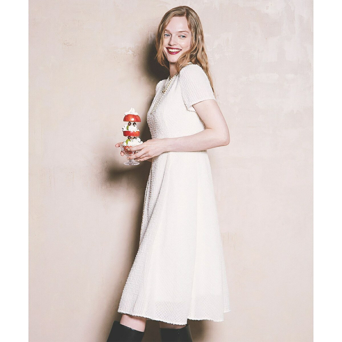 【洗える】CHANTILLY PUFF ドレス／トッカ（TOCCA）