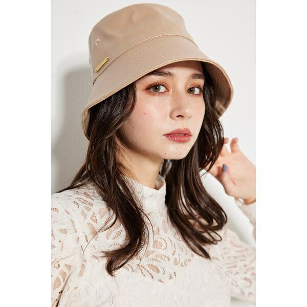 NEW ERA(R)×rienda Fレザーバケットハット/リエンダ(rienda)