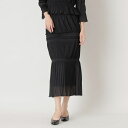 【WEB限定】オーガンジープリーツスカート/トゥービーシック(TO BE CHIC)