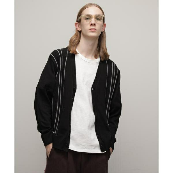 LS KNIT CARDIGAN ／ニット カーディガン／ショット（Schott）