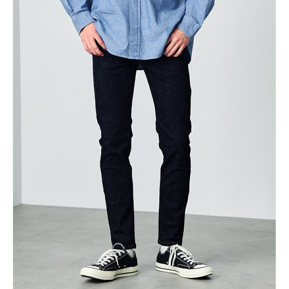 【超快適ストレッチ】すっきり細身スキニーパンツ／リー（Lee）