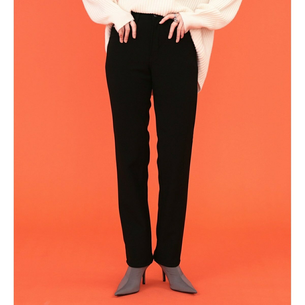 SOMETHING hiver BODY FIRE 裏ベロア ストレートパンツ【暖】／サムシング（SOMETHING）のサムネイル