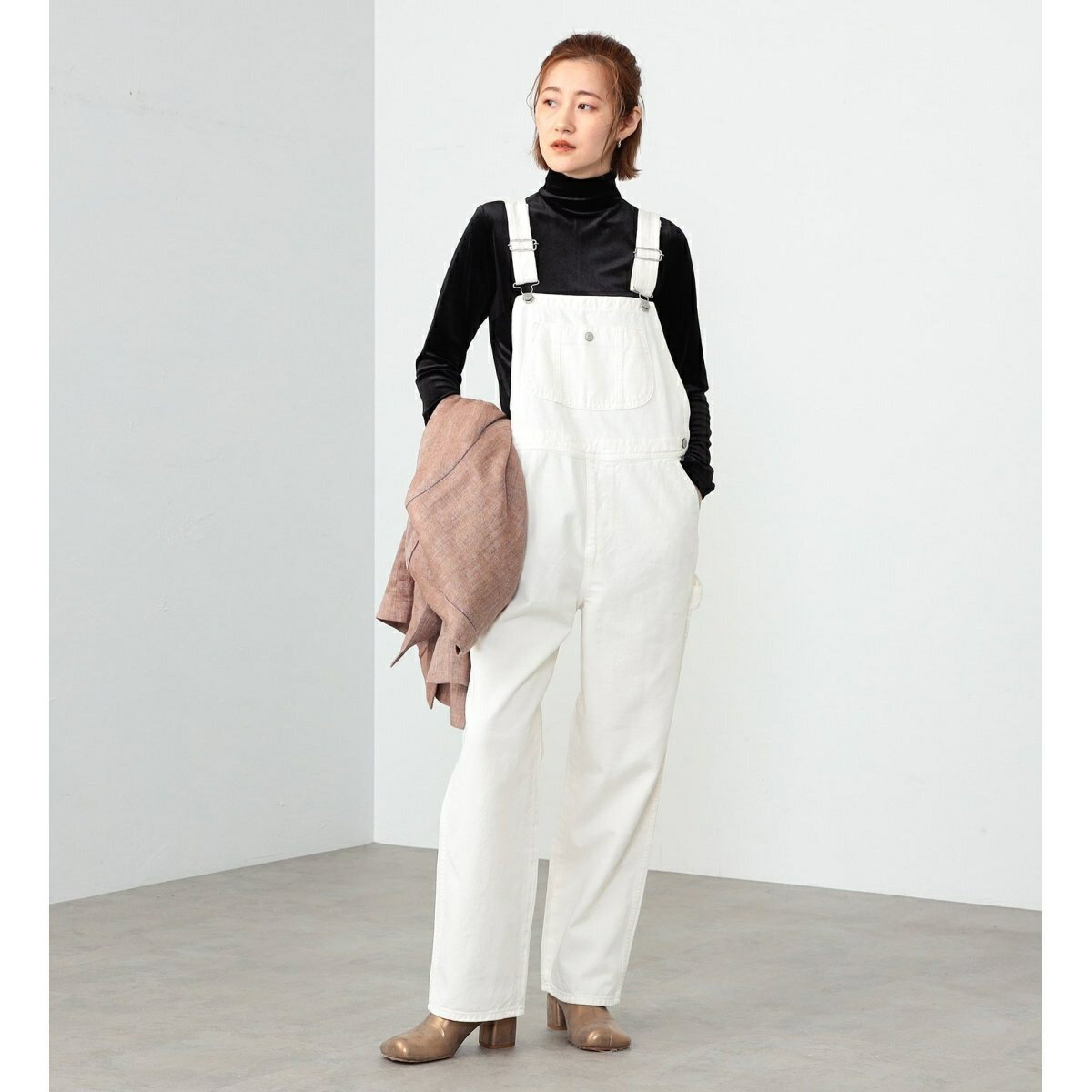 SOMETHING ベーシック オーバーオール／サムシング（SOMETHING）