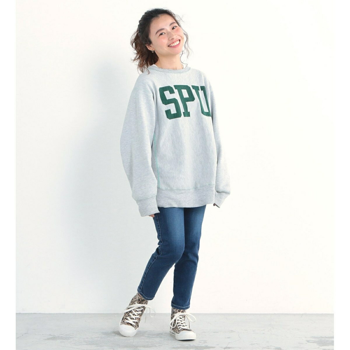 SOMETHING 【低身長さん向け】アンクルスリム／サムシング（SOMETHING）