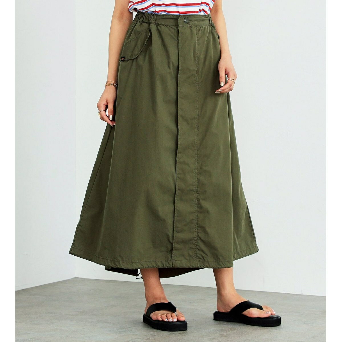 モッズミリタリースカート／アルファ インダストリーズ（ALPHA INDUSTRIES）