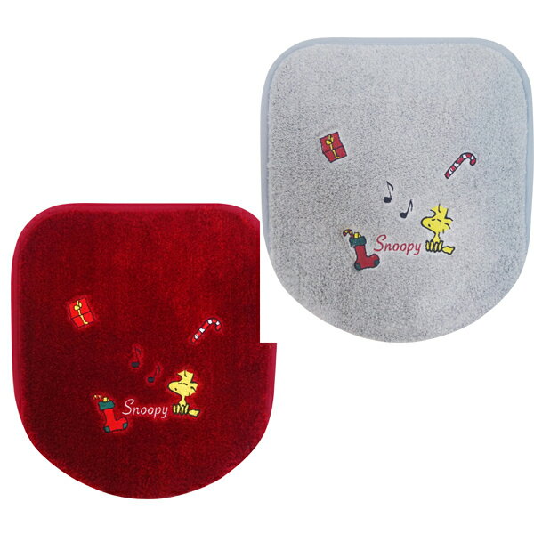スヌーピーのクリスマスデザインが可愛らしい、兼用フタカバー（吸着タイプ）／S.D.S （SenkoDesignStu..