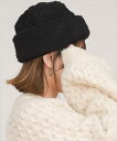 レディース ボアフリースニットワッチキャップ/テディショップ(TeddyShop)