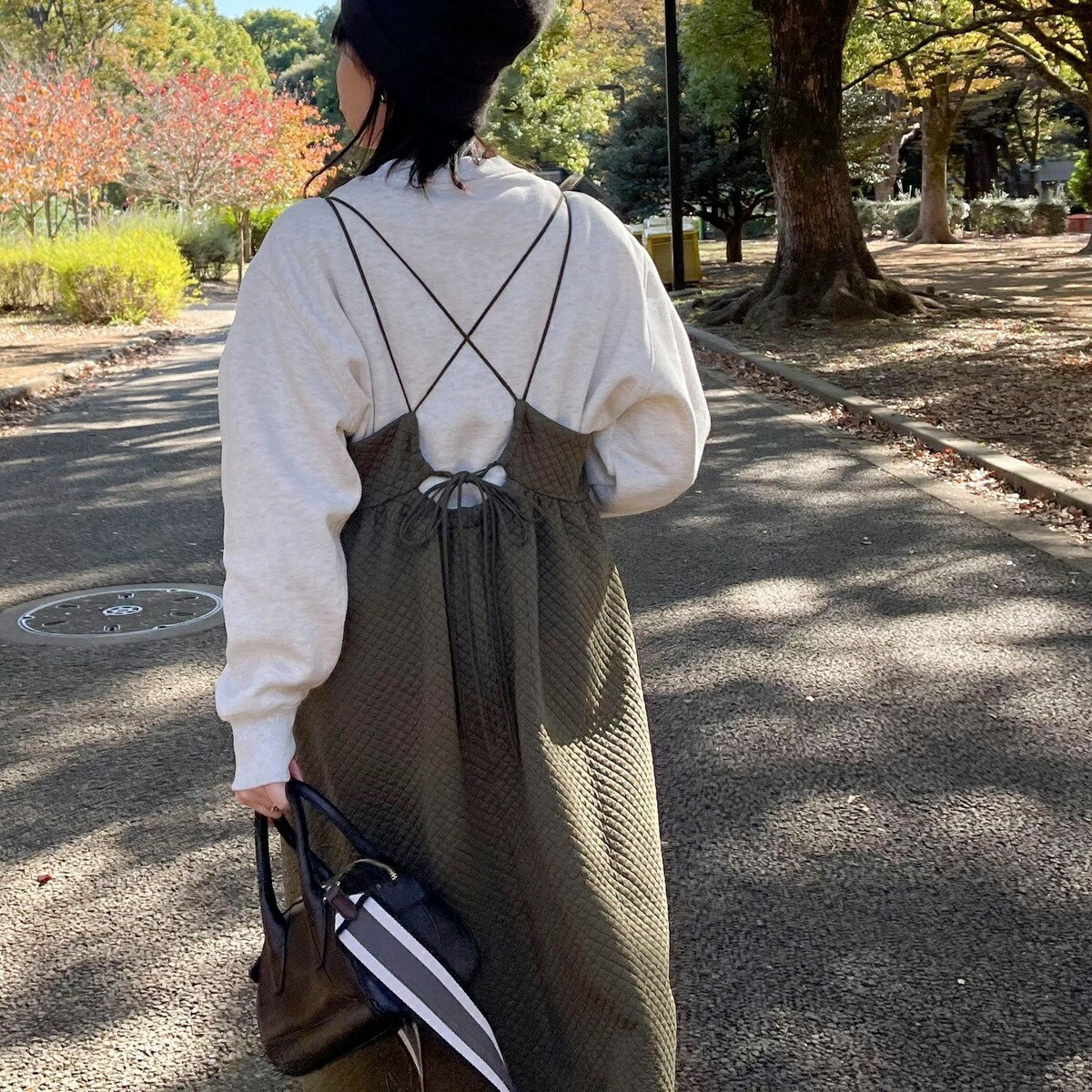 キルティングカットキャミワンピース／フレディ＆グロスター（FREDY＆GLOSTER）