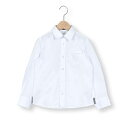 ストレッチウェザーレギュラーシャツ(110~130cm)/ベベ(BeBe)