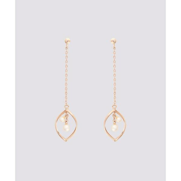 K10 PG パール リーフピアス／ニュー�