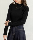 レディース タートルネックリブニットトップス/テディショップ(TeddyShop)