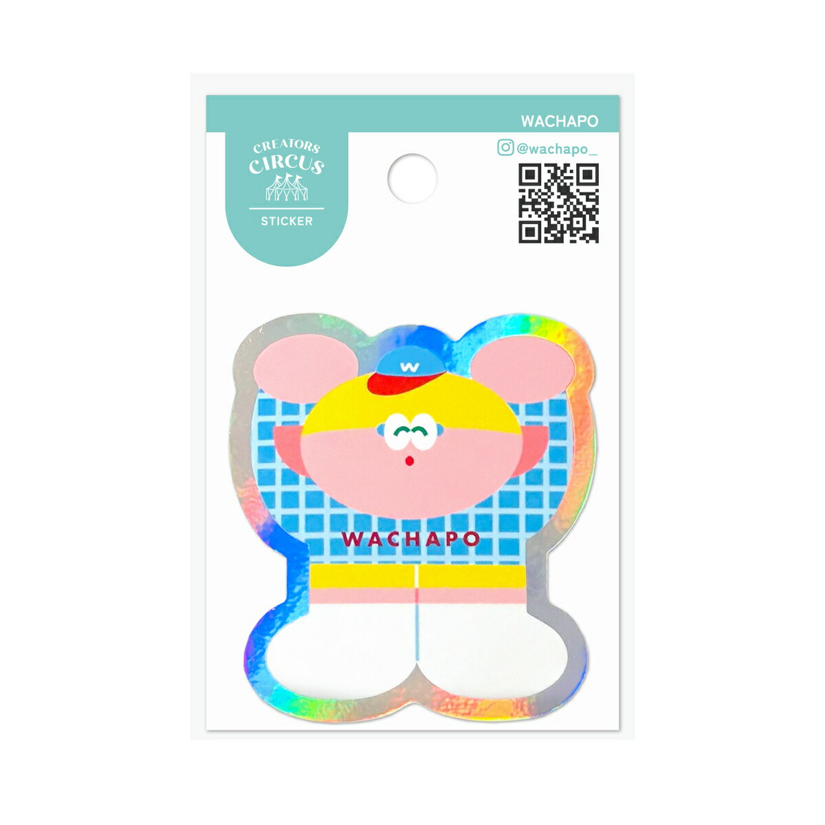 クリエイターズサーカス ステッカー わちゃぽ宇宙人／フロンティア（FRONTIER）