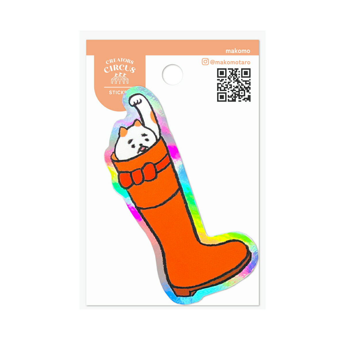 クリエイターズサーカス ステッカー マネキネコ／フロンティア（FRONTIER）