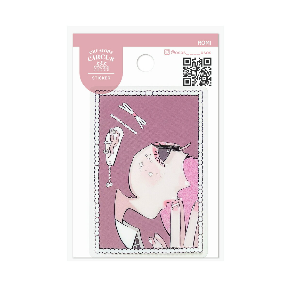 クリエイターズサーカス ステッカー Tokimeki／フロンティア（FRONTIER）