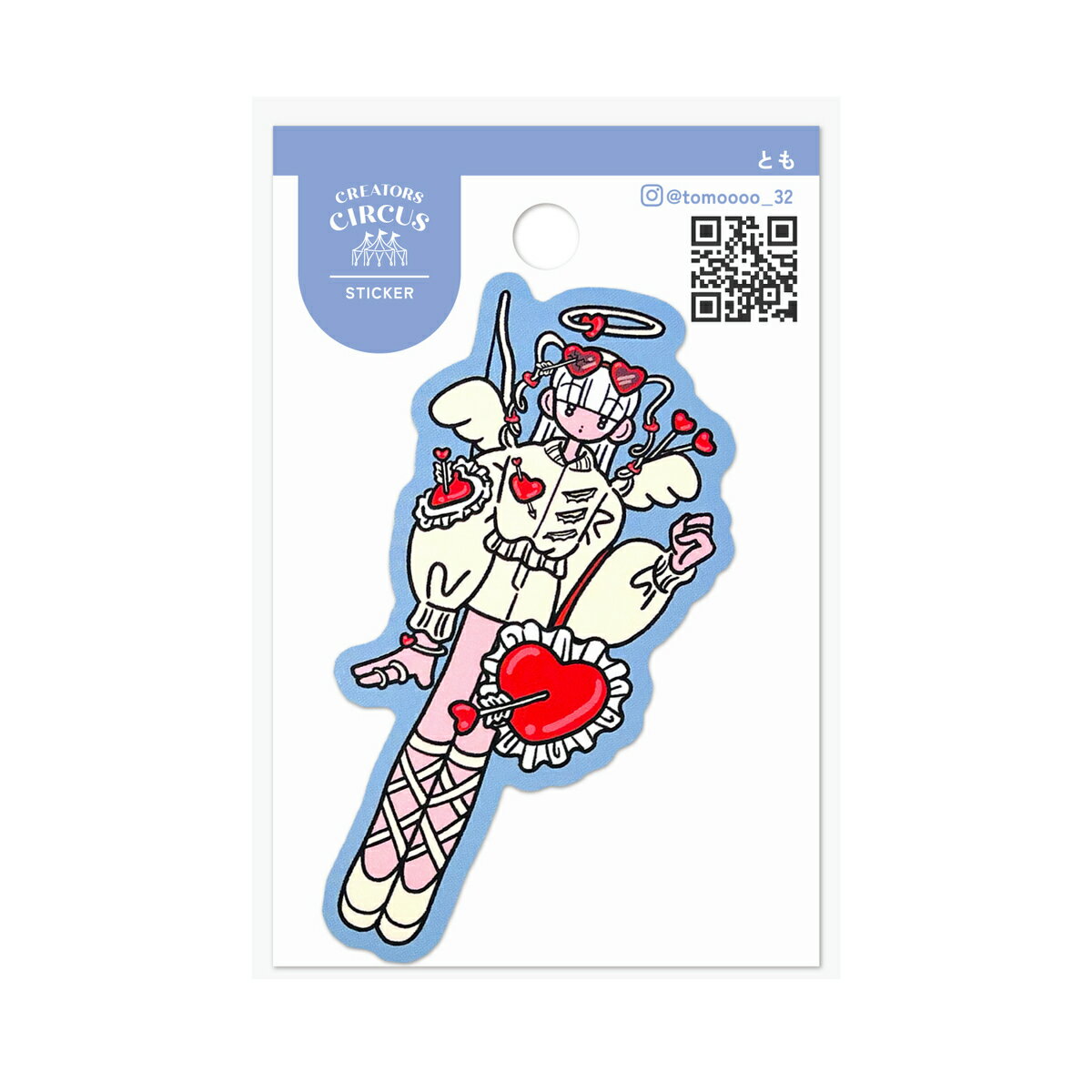 クリエイターズサーカス ステッカー ファッショニスタエンジェル／フロンティア（FRONTIER）