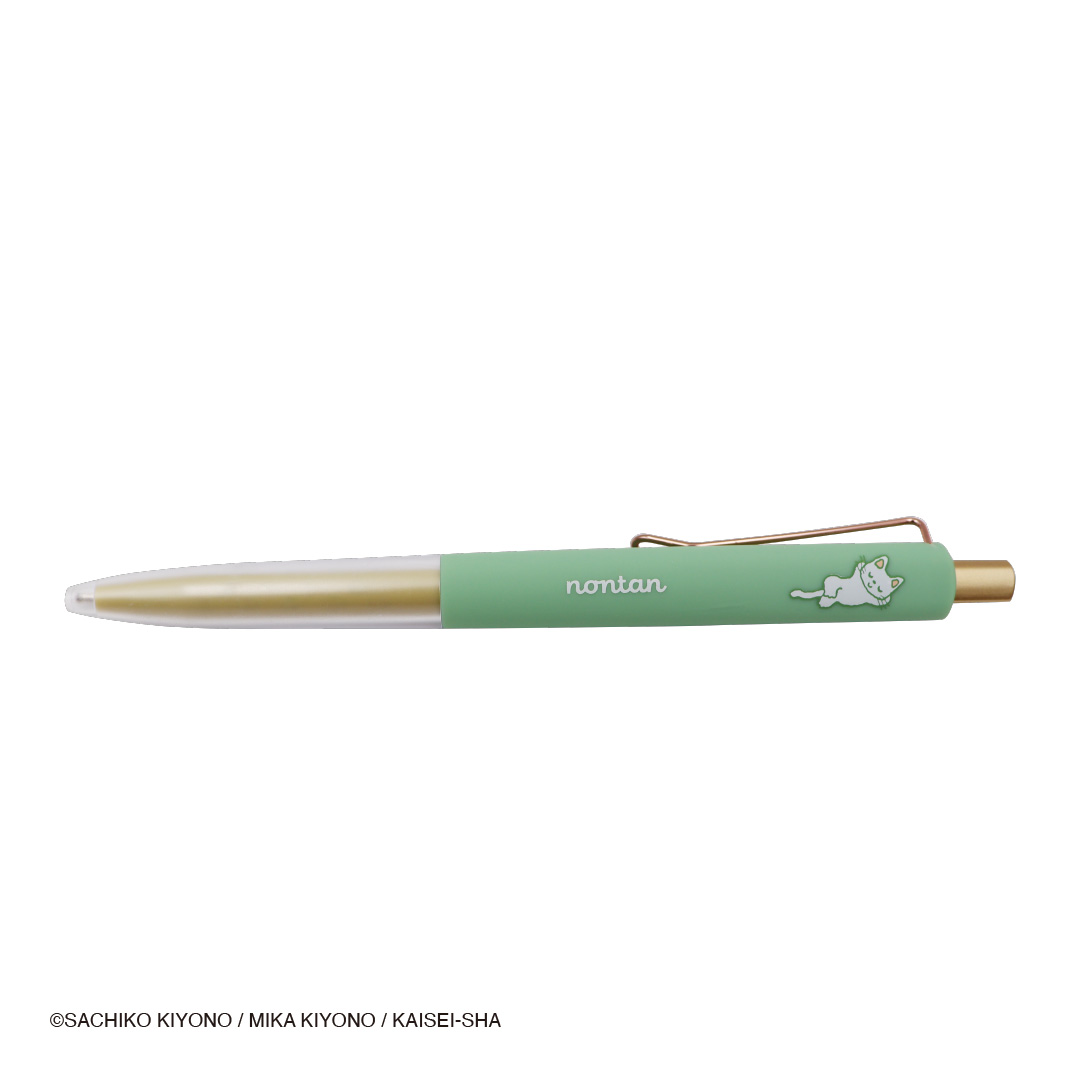 ノンタン ボールペン おねしょでしょん グリーン 文房具 絵本／パーフェクト・ワールド・トーキョー（Perfect World Tokyo）