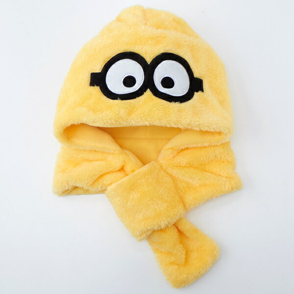 ミニオンズ柄フード付きネックウォーマー／アニメキャラクター（anime character）のサムネイル