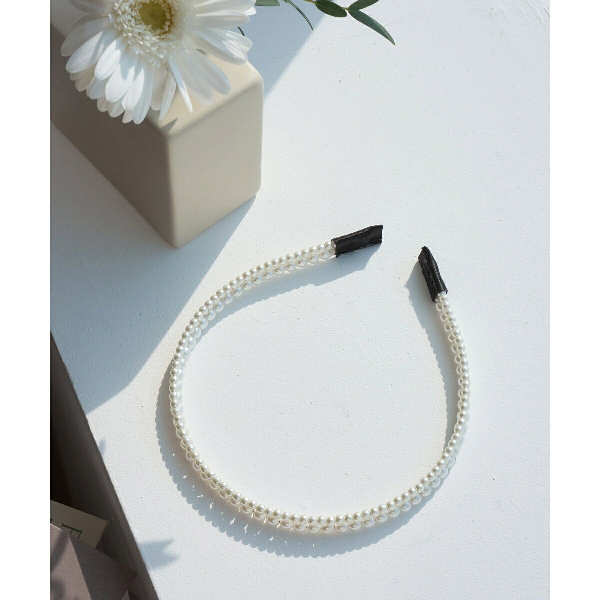 【KIDS】2連パールカチューシャ/セレモニー／ロペピクニックキッズ（ROPE' PICNIC KIDS）