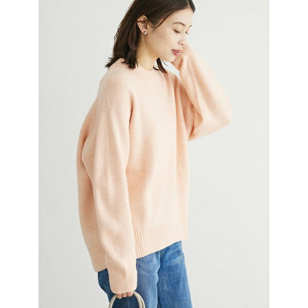 fuwaっとメランジ前後差ニットプルオーバー／グリーンパークス（Green Parks）のサムネイル