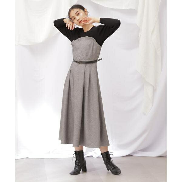 楽天市場】ニットドッキングワンピース snidel(サイズ(S/M/L 楽天市場】ニットドッキングワンピース snidel(サイズ(S/M/L