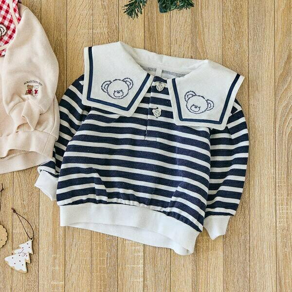 tiny bear 襟付きトレーナー／エフオーオンラインストア（F.O.Online）のサムネイル