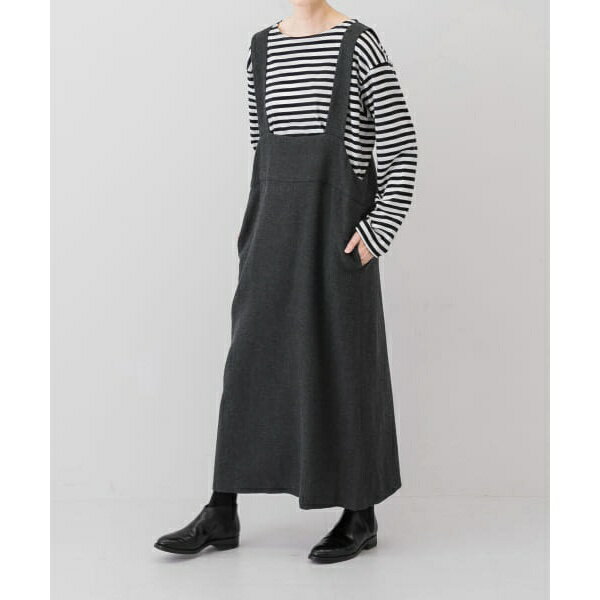 『低身長向けも展開』サスペンダーワンピース／かぐれ（kagure）のサムネイル