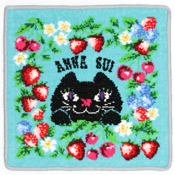 【約25×25cm】シェニール織りタオルハンカチ 0002(レディース)(ANNA SUI)/アナ スイ(ANNA SUI)