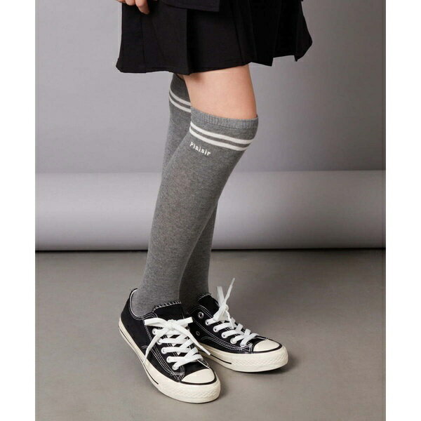 [KIDS]ラインニーハイソックス／アー・ヴェ・ヴェ（a.v.v）